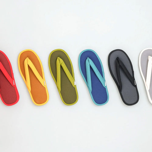 Canvas-Zori: maschinenwaschbare Hausschuhe in 6 Farben | ABE HOME SHOES
