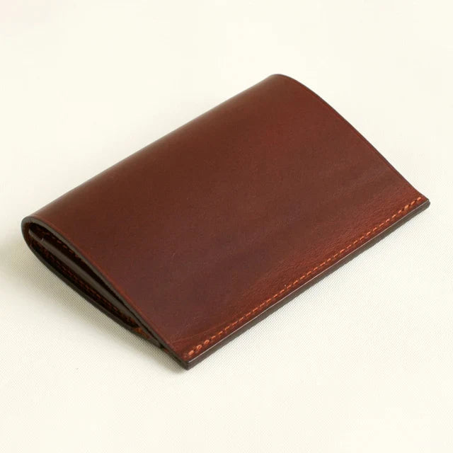 m+ FERMA MATI leather card case, closed