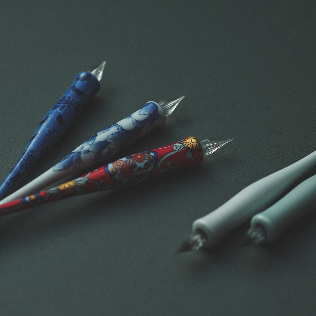 imari-yaki glass pen | 伊万里焼 | imari pen 5 types - HIZEN5 -