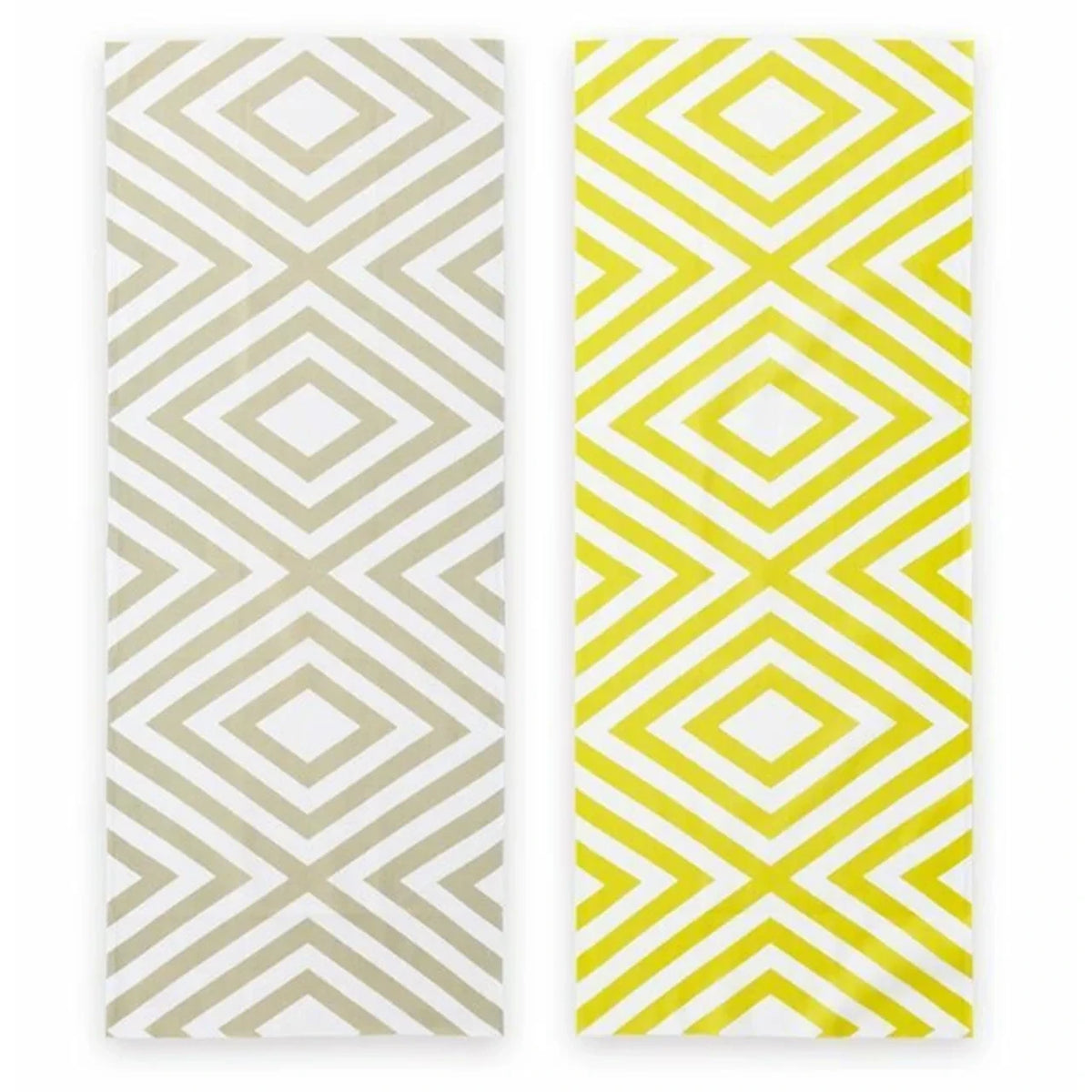 hirali reversible tenugui, Hishi no Hana design: front and back