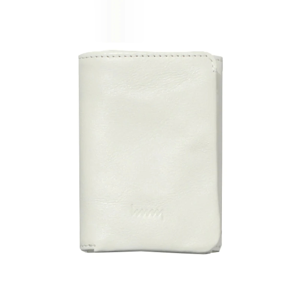 hmny tri-fold leather wallet in light gray #Color_Light Gray