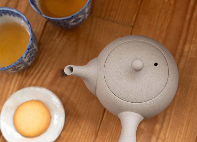 Tokoname-yaki teapot | IROIRO 01 - JINSUI -