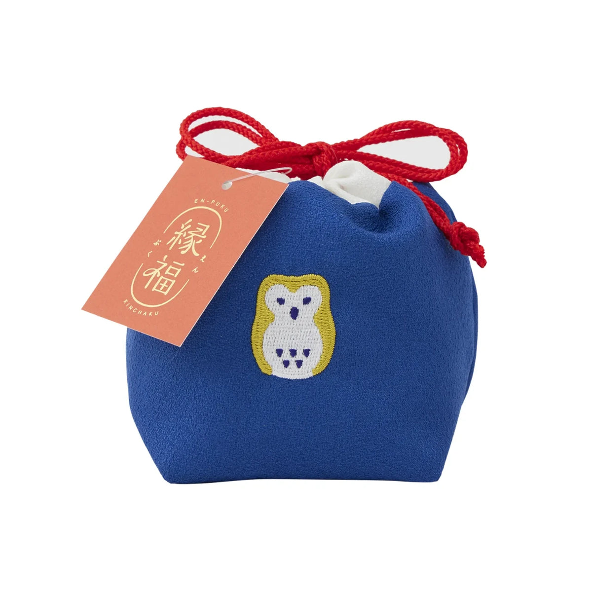 Lucky drawstring pouch, Owl #Design_Owl