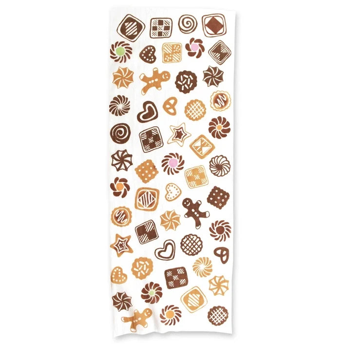 Hana gauze tenugui, Cookie Assortment design #Design_Cookie Assortment