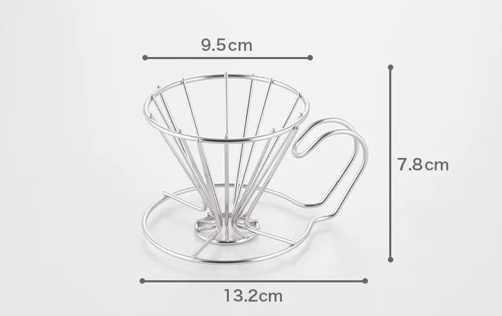Coffee Kogu stainless steel wire coffee dripper