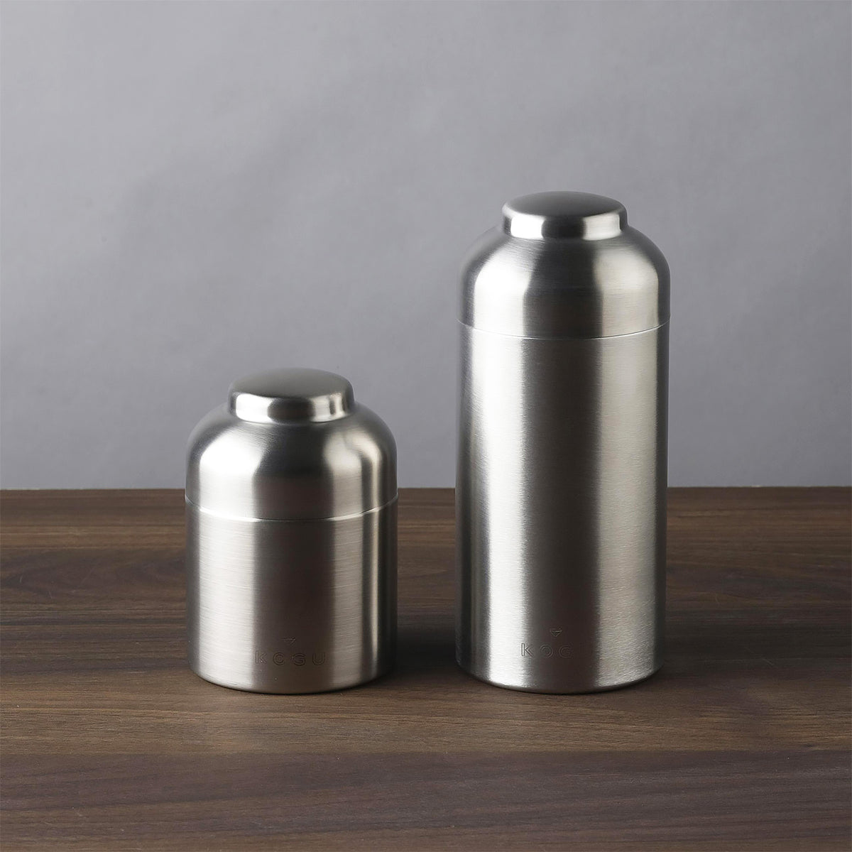 Coffee Kogu stainless steel coffee canister
