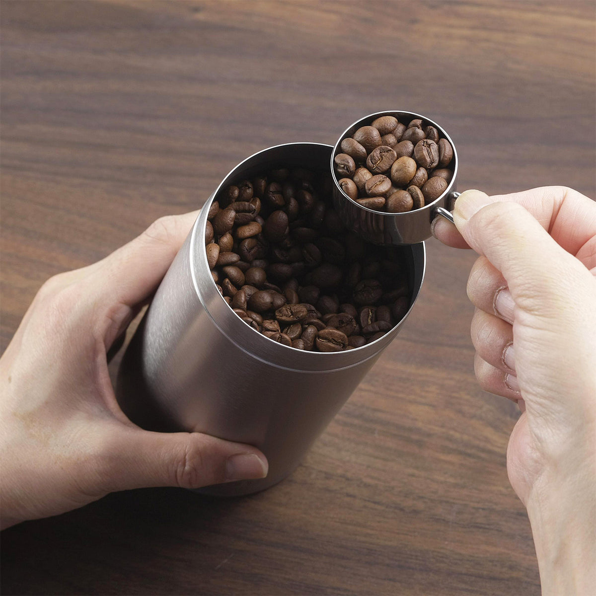 Coffee Kogu stainless steel coffee canister