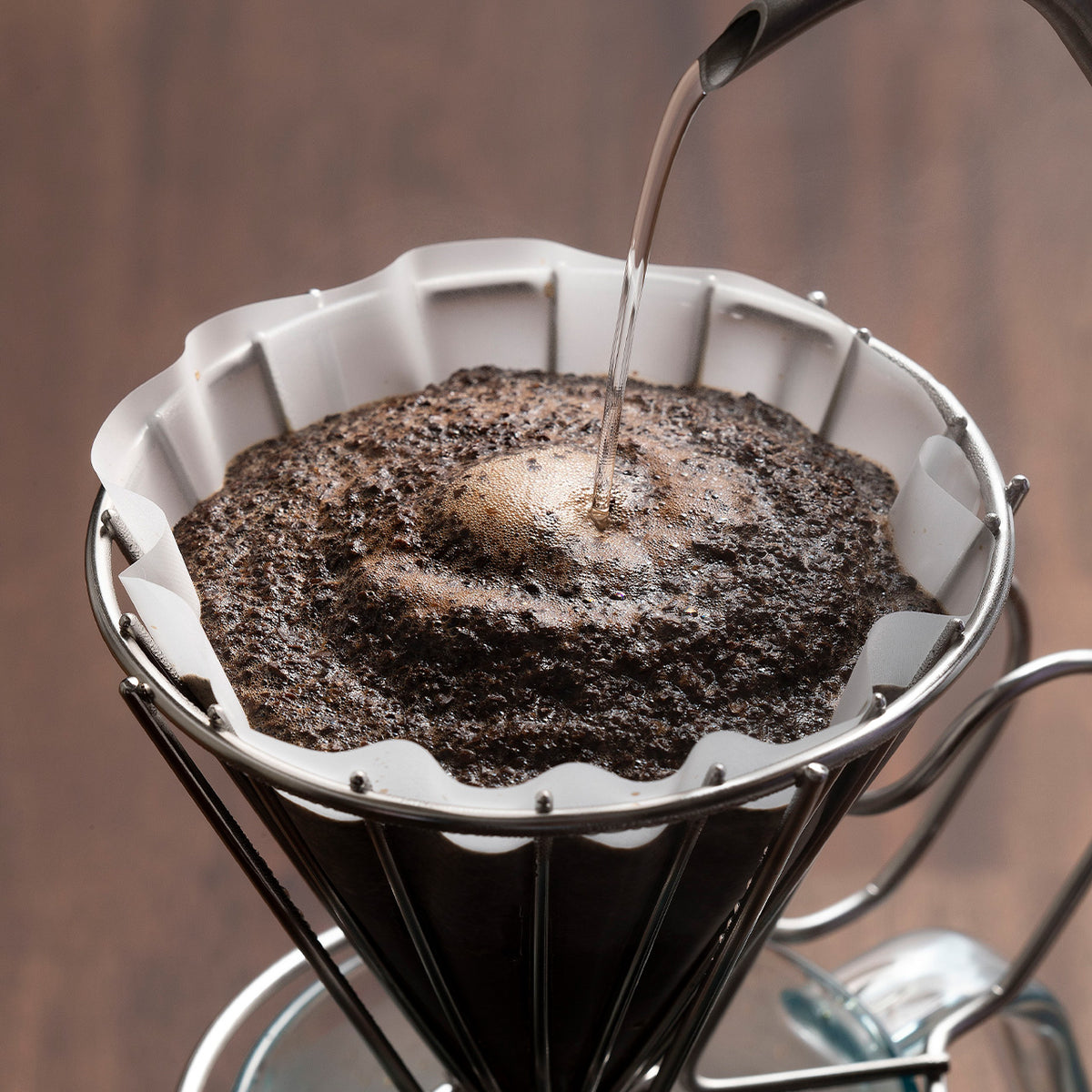 Coffee Kogu stainless steel wire coffee dripper