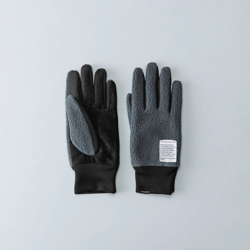 Kuroda Men’s Pig Suede & Polartec Fleece Gloves – Touchscreen