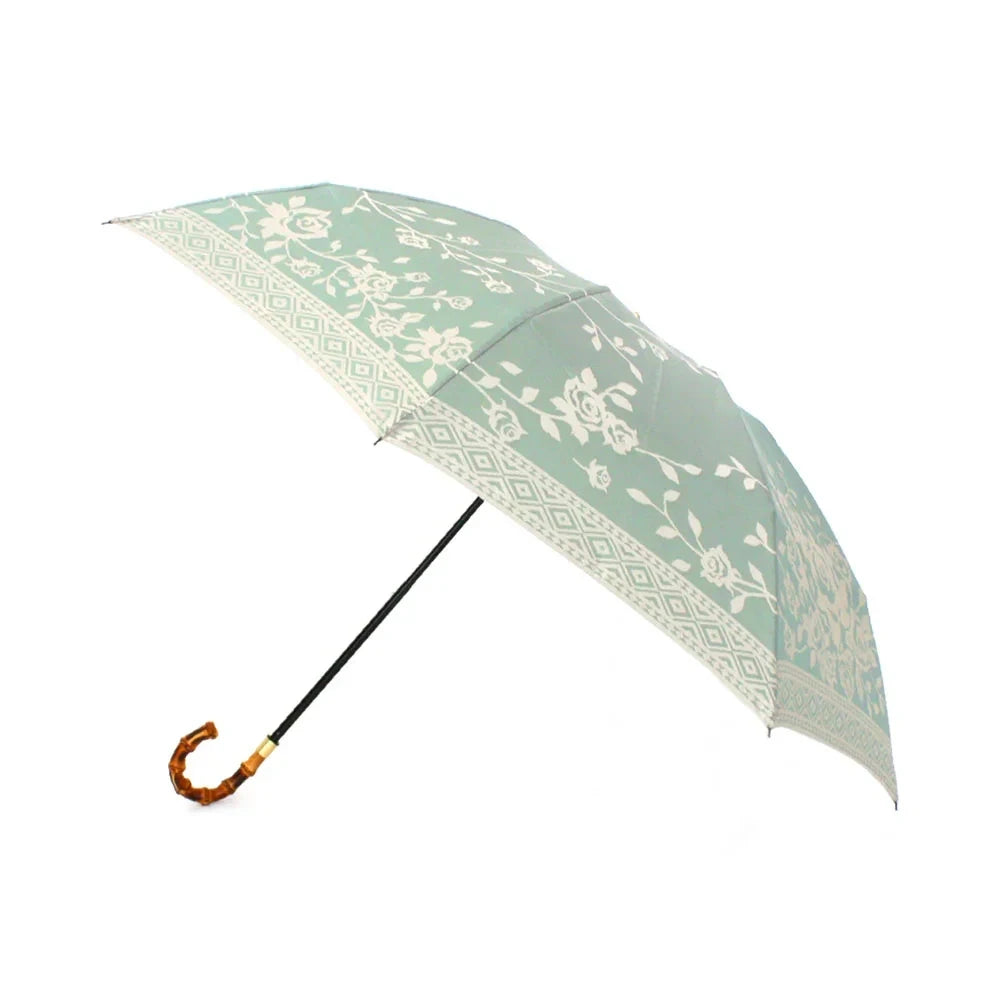 kirie Rose umbrella in Sage Green, open #Color_Sage Green