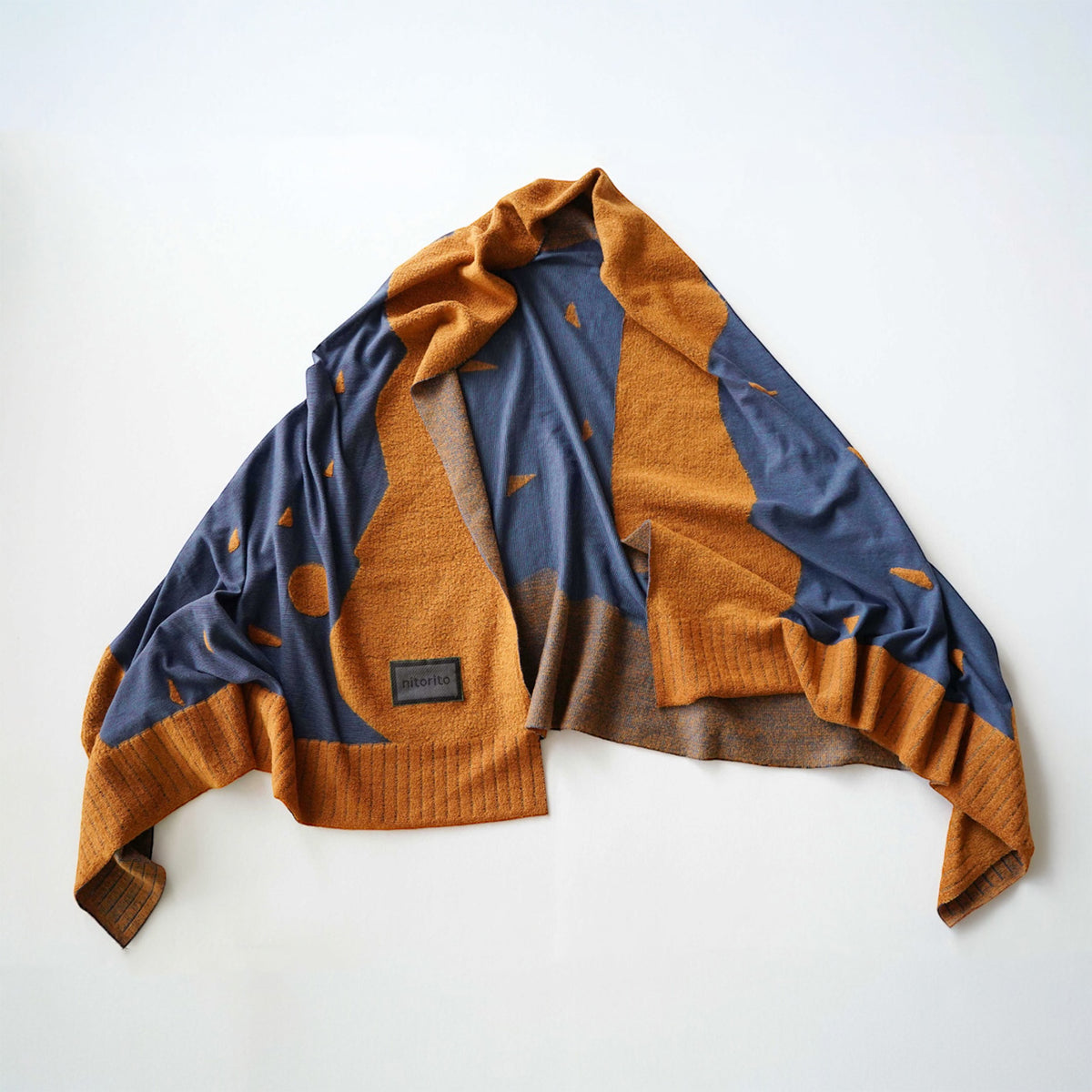 Camel mountain&moon stole draped