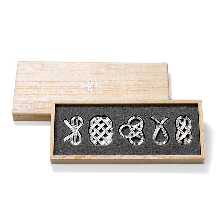 Bent chopstick rest "Musubi" -Nousaku-