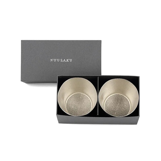 NAJIMI tumbler pair in a black paper gift box