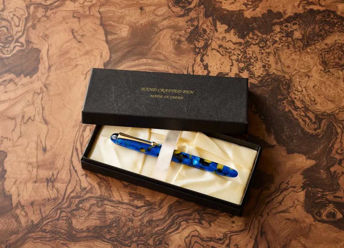 Acrylic fountain pen | Twilight Blue - Oonishi Seisakusho -