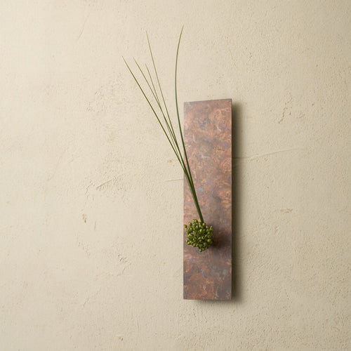 "on the wall mini" Japanese Copper Wall Vase | ORII