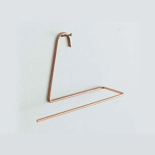 Wazarashi Cloth Hanger Single, Bronze Stainless | sasasa
