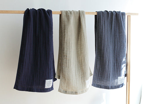 2.5-Ply Gauze Towel: Airy Softness Woven in Senshu | SHINTO TOWEL