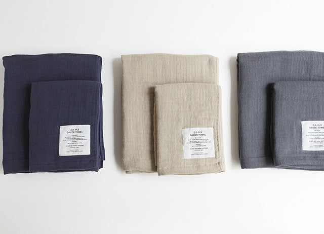 2.5-Ply Gauze Towel: Airy Softness Woven in Senshu | SHINTO TOWEL