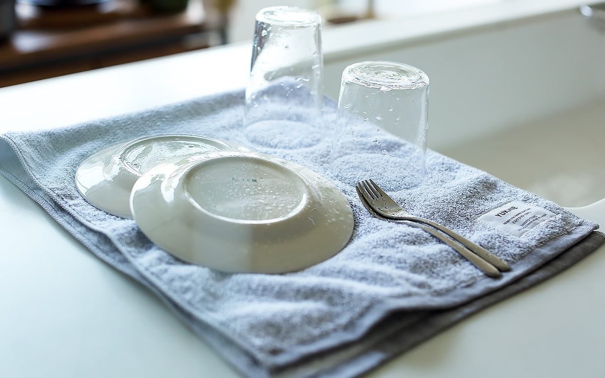 YUKINE Towel: Ultra-Absorbent Senshu Towel with a Snow-Like Feel | SHINTO TOWEL