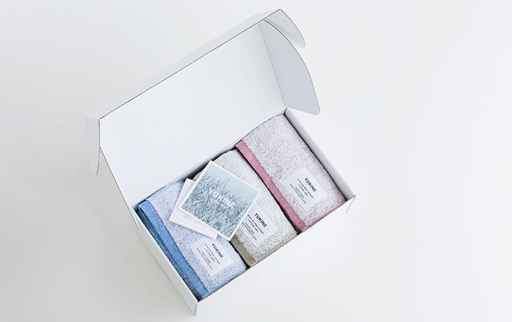YUKINE Towel: Ultra-Absorbent Senshu Towel with a Snow-Like Feel | SHINTO TOWEL