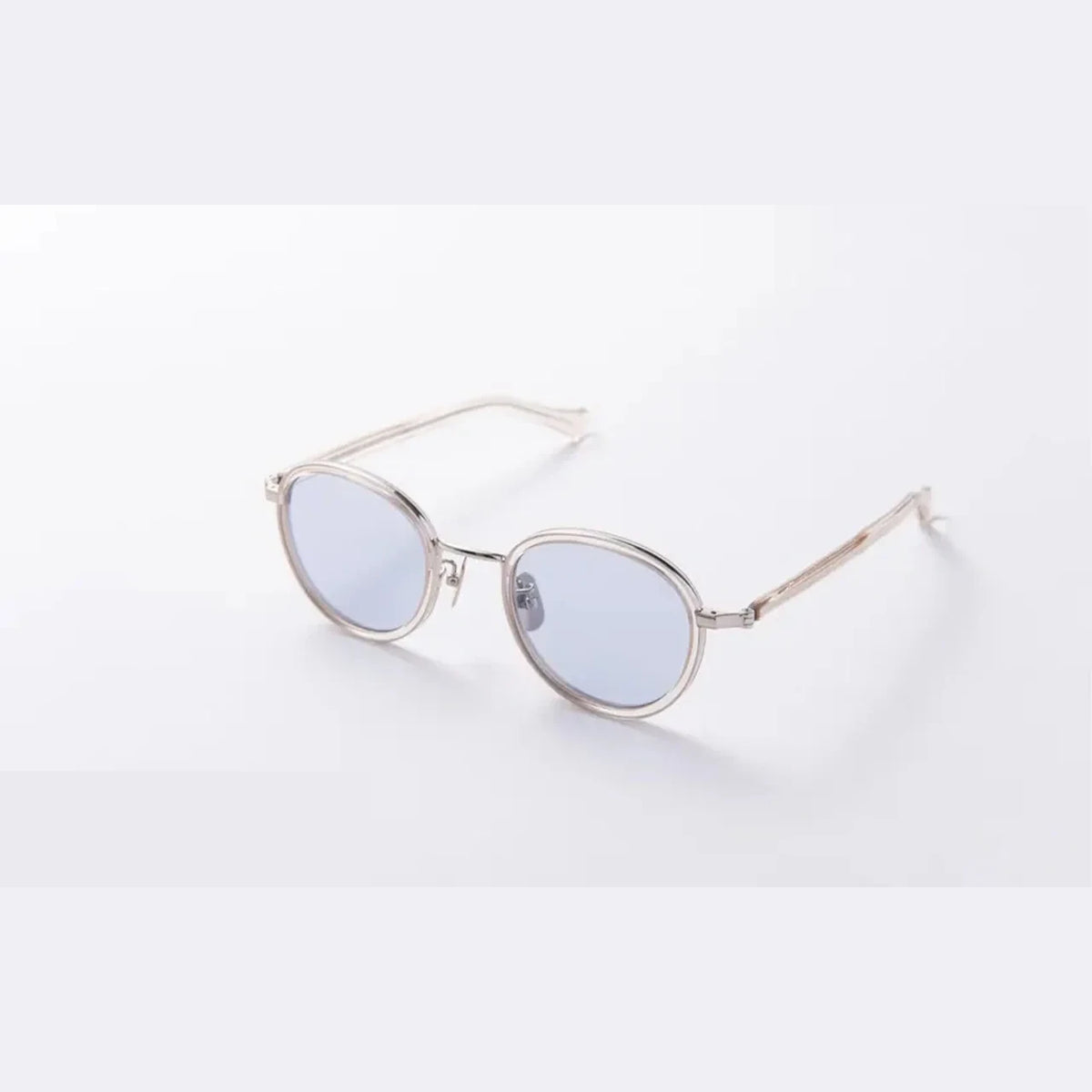 tesio MINAMO sunglasses in apricot, angled view #Color_Apricot