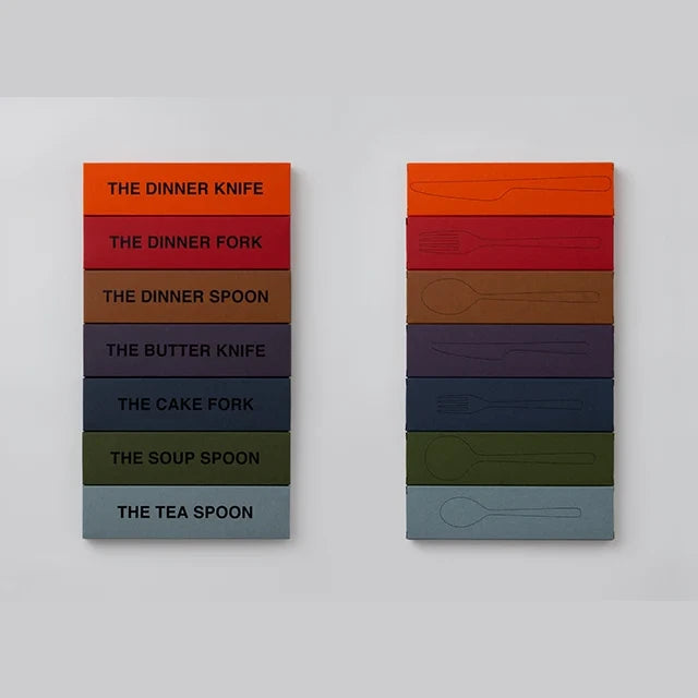 THE cutlery gift boxes in seven colours