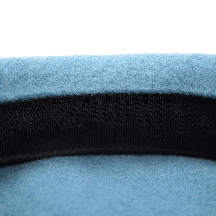 Merino wool Basque beret - Beret is flamingo -