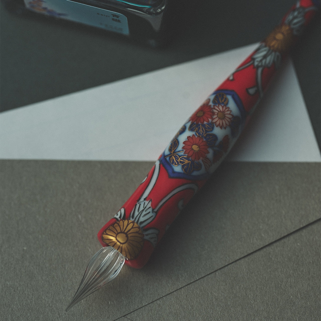 imari-yaki glass pen | 伊万里焼 | imari pen 5 types - HIZEN5 -