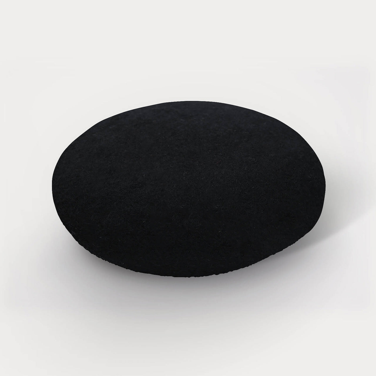 Merino wool Basque beret - Beret is flamingo -