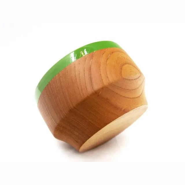 chanto multi bowl in green, side view #Color_Green