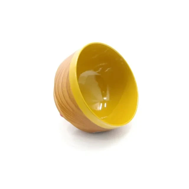 Inside of the chanto multi bowl in yellow #Color_Yellow