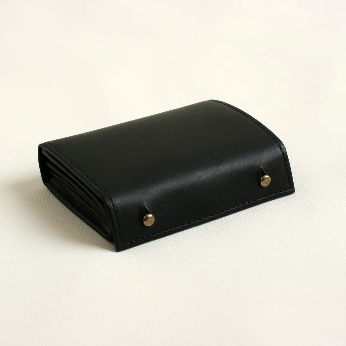 m+ millefoglie II leather wallet in black #Color_Black