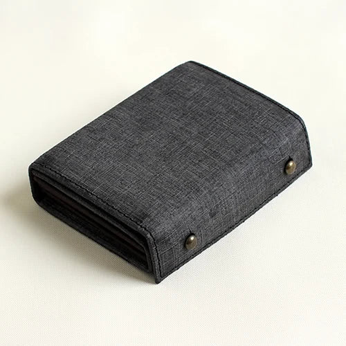 m+ millefoglie II Quadretti wallet in black #Color_Black