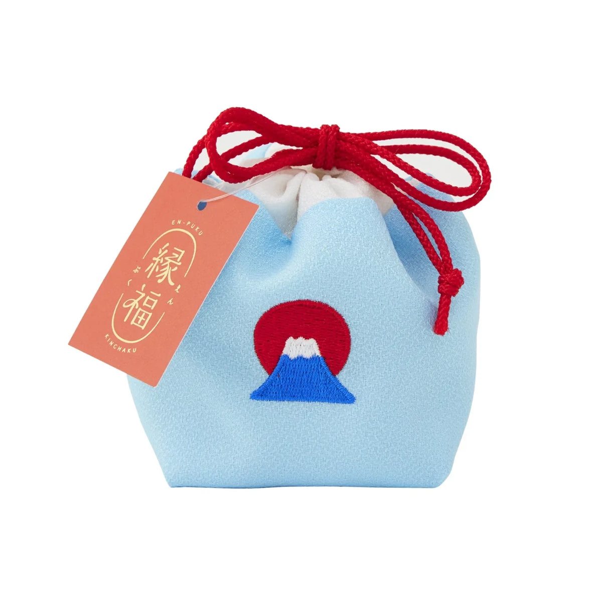 Lucky drawstring pouch, Mt. Fuji #Design_Mt. Fuji