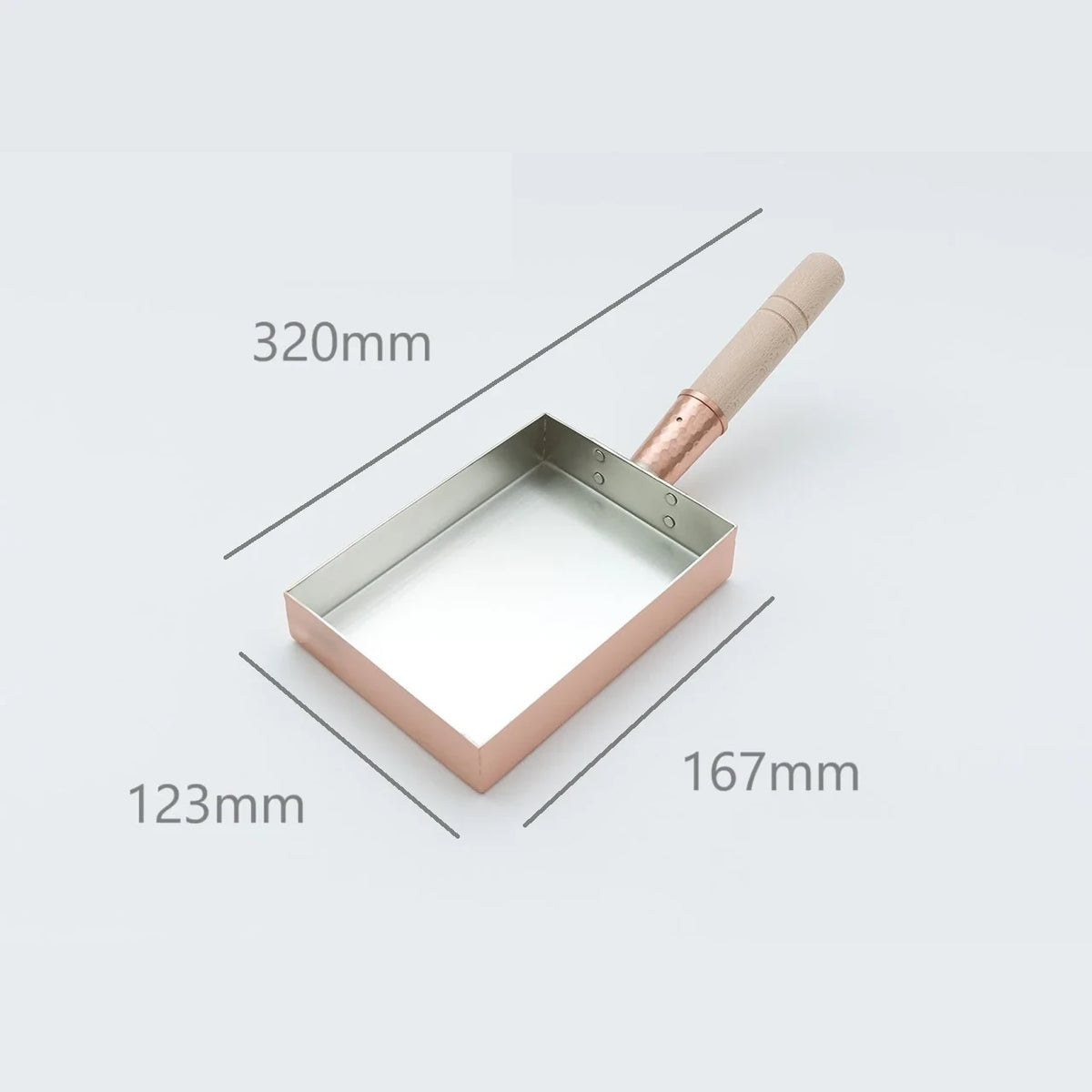 12 cm type: 167 × 123 mm, overall length 320 mm