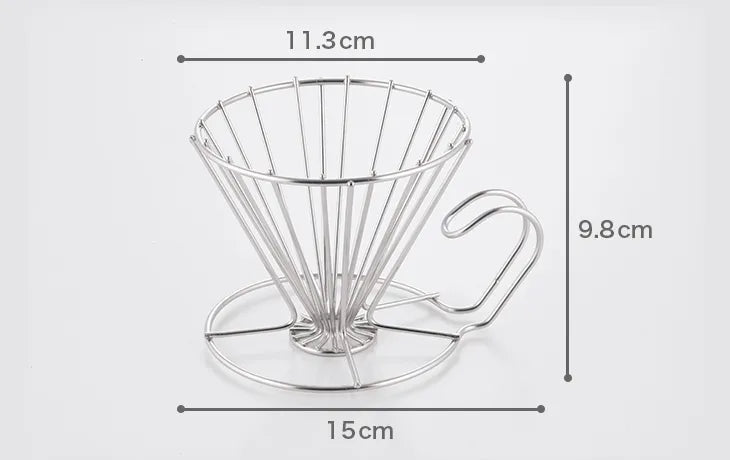 Coffee Kogu stainless steel wire coffee dripper
