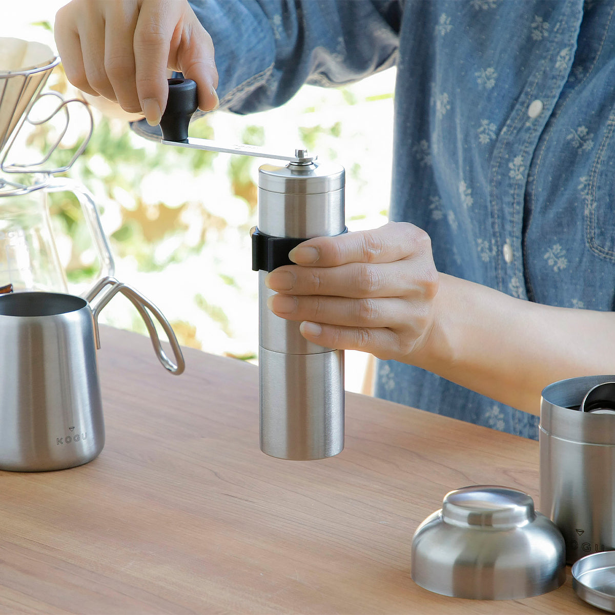 Coffee Kogu Powder Control coffee mill