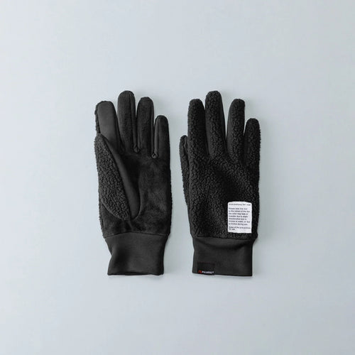 Kuroda Women’s Pig Suede & Polartec Fleece Gloves – Touchscreen