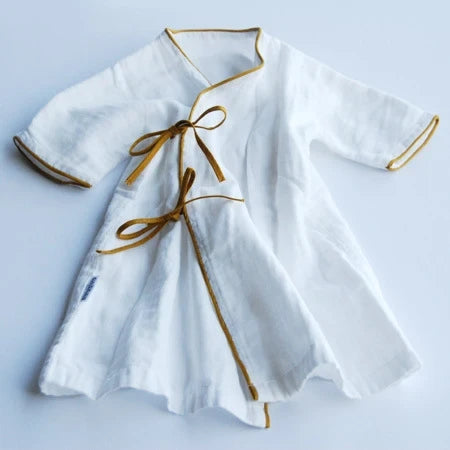 3-layer gauze baby robe for 50–70 cm