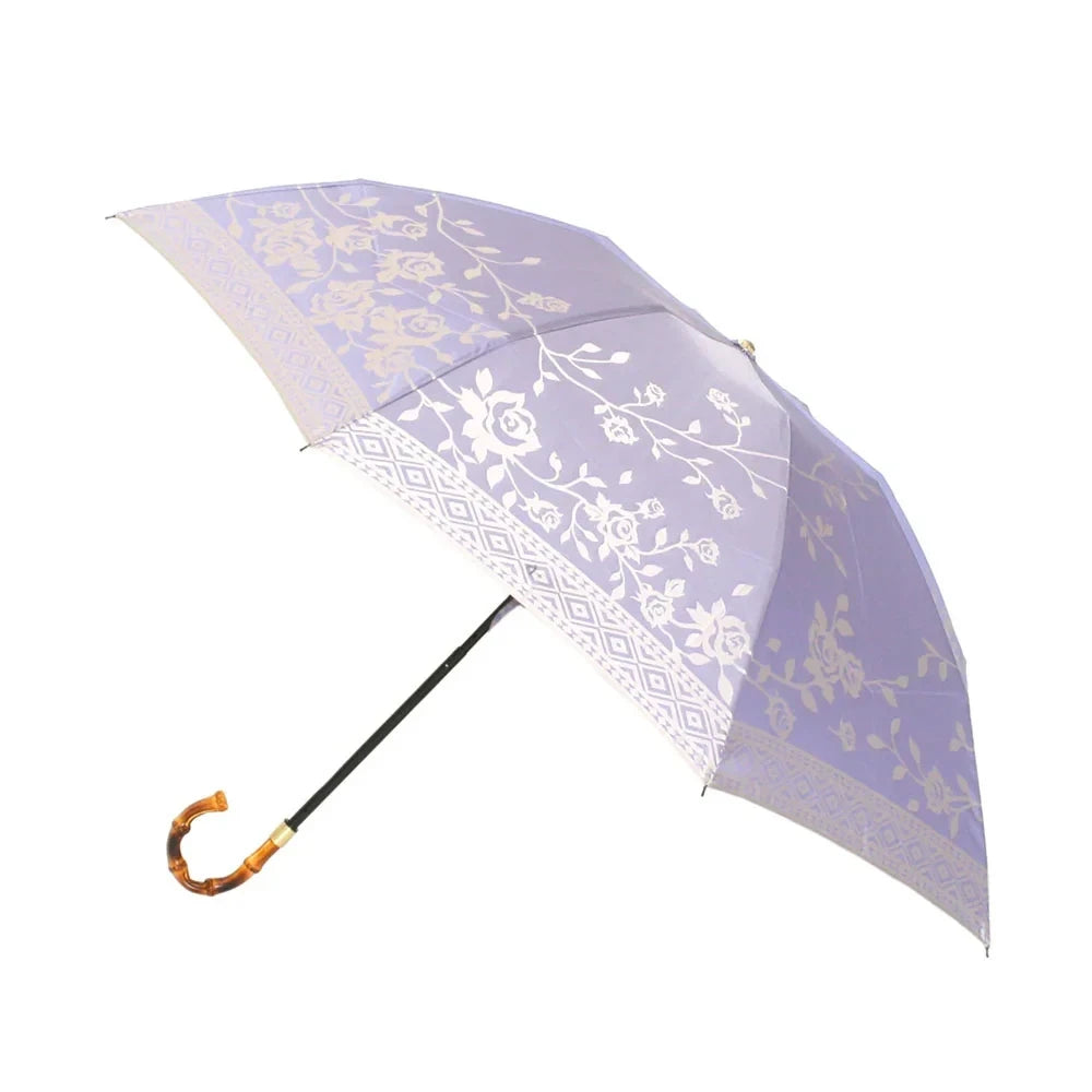 kirie Rose umbrella in Royal Purple, open #Color_Royal Purple