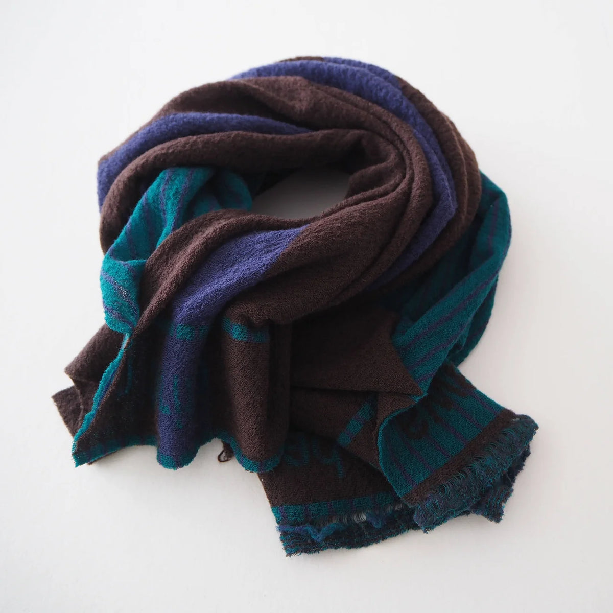 nitorito sora wool snood in brown #Color_Brown