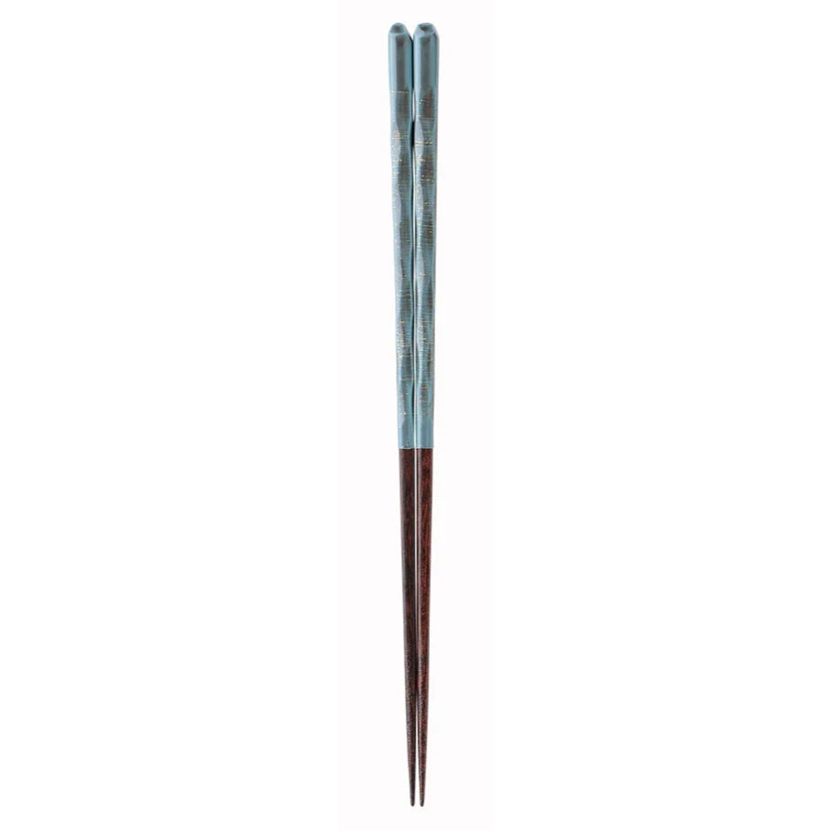 Mingei Kasane chopsticks, mizora-iro (blue) #Color_Blue