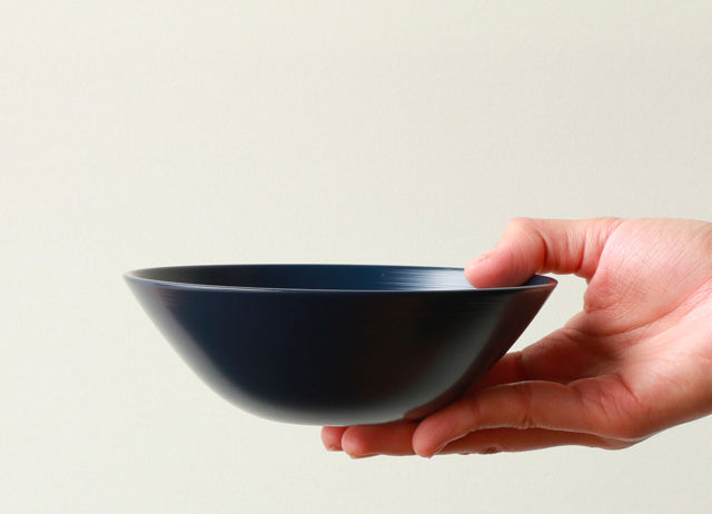 Urushi flat bowl Echizen Koushitsu - RIN&CO. -
