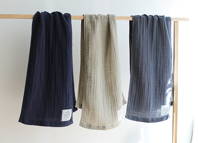 2.5-Ply Gauze Towel: Airy Softness Woven in Senshu | SHINTO TOWEL
