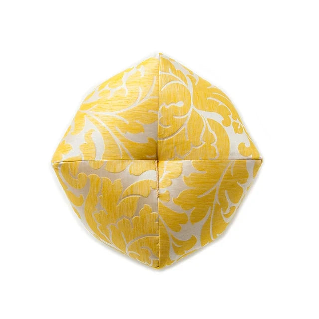 Takaokaya Ojami cushion Fisba Nouvelle in yellow #Color_Yellow