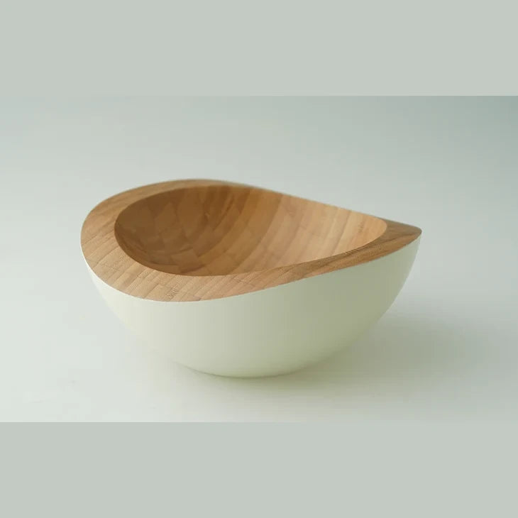 TEORI NUTS bowl in milky white