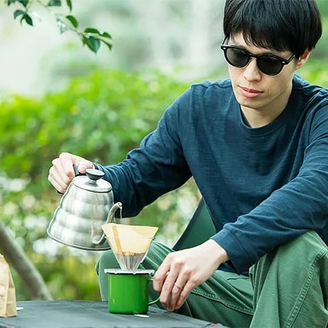 Wearing tesio sunglasses outdoors